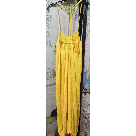 Free People Yellow Midi Dress - Picture 5 of 7